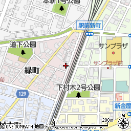 富山県魚津市緑町5-18周辺の地図