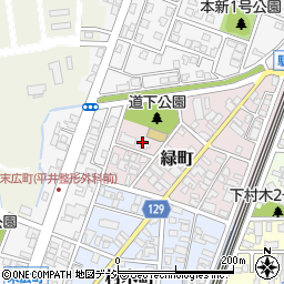 富山県魚津市緑町1周辺の地図