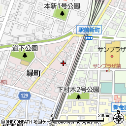 富山県魚津市緑町5周辺の地図