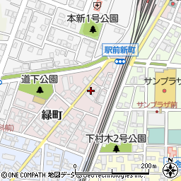 富山県魚津市緑町5-6周辺の地図