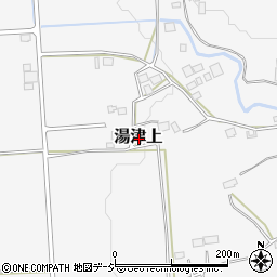 栃木県大田原市湯津上周辺の地図