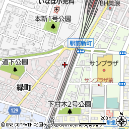 富山県魚津市緑町4-14周辺の地図