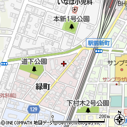 富山県魚津市緑町3周辺の地図