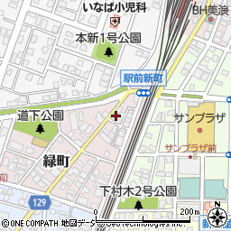 富山県魚津市緑町4-2周辺の地図