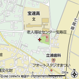 石川県羽咋郡宝達志水町今浜チ周辺の地図