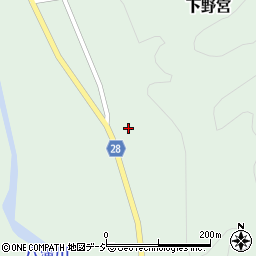 茨城県久慈郡大子町下野宮1277周辺の地図