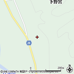 茨城県久慈郡大子町下野宮1279周辺の地図