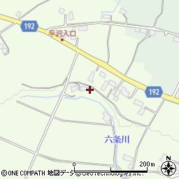 栃木県大田原市平沢413周辺の地図