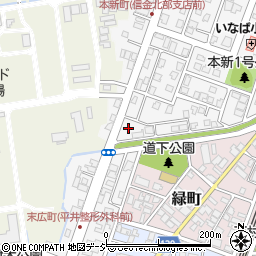 富山県魚津市本新町8-3周辺の地図