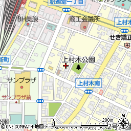 富山県魚津市上村木1丁目6周辺の地図