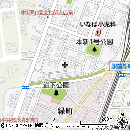 富山県魚津市本新町15周辺の地図