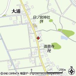 富山県氷見市大浦534周辺の地図