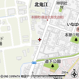 富山県魚津市本新町4-21周辺の地図