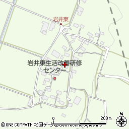 長野県中野市岩井岩井東周辺の地図