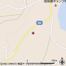 長野県上水内郡信濃町野尻384周辺の地図