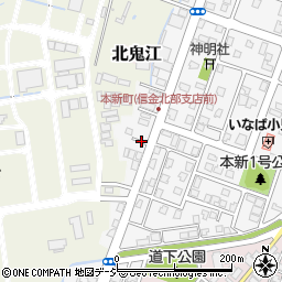 富山県魚津市本新町4周辺の地図