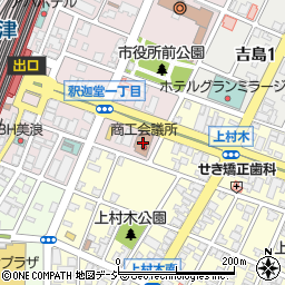 富山テレビ放送株式会社　新川支社周辺の地図