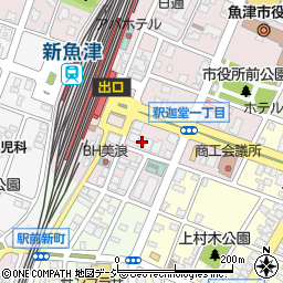 富山第一ドライ　大阪屋ショップ魚津釈迦堂店周辺の地図