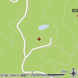 嘉例沢森林公園キャンプ場周辺の地図