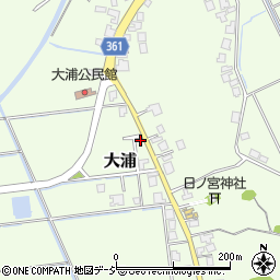 富山県氷見市大浦2183周辺の地図