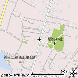 稲荷神社前周辺の地図