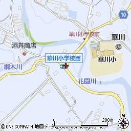 華川周辺の地図