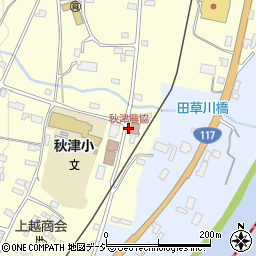 秋津農協周辺の地図