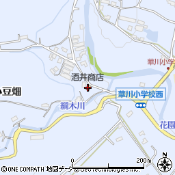 酒井商店周辺の地図