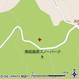 黒姫高原コスモス園ダリア園周辺の地図
