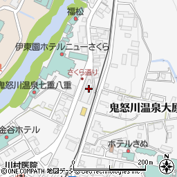 鬼怒川温泉マンション周辺の地図