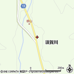 栃木県大田原市須賀川周辺の地図
