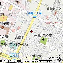 富山県魚津市吉島1丁目9周辺の地図