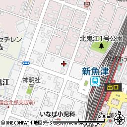 富山県魚津市本新町30-17周辺の地図