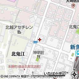 富山県魚津市本新町2901周辺の地図