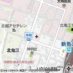 富山県魚津市本新町29-33周辺の地図