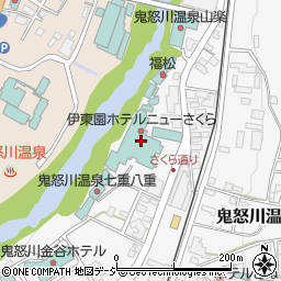 伊東園ホテル　ニューさくら周辺の地図