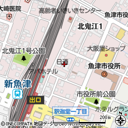 富山県魚津市釈迦堂1丁目6周辺の地図