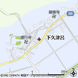 下久津呂公民館周辺の地図