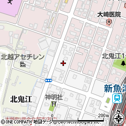 富山県魚津市本新町29周辺の地図
