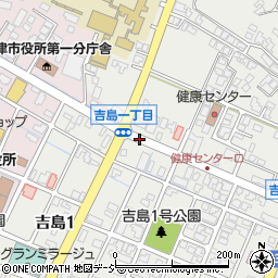 吉島一丁目﻿(めがねの三城前)周辺の地図
