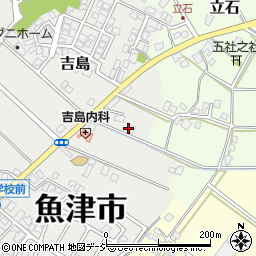 富山県魚津市吉島3748-3周辺の地図
