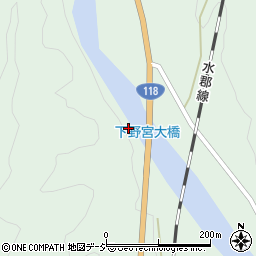 下野宮大橋周辺の地図