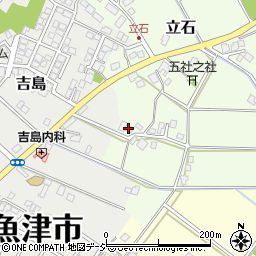 富山県魚津市立石40周辺の地図