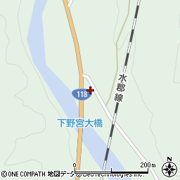 茨城県久慈郡大子町下野宮3830周辺の地図