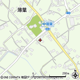 栃木県大田原市薄葉1391周辺の地図
