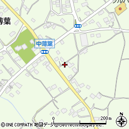栃木県大田原市薄葉1768-1周辺の地図