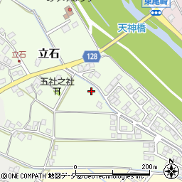 富山県魚津市立石周辺の地図