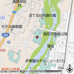 ヤマザキＹショップ鬼怒川観光ホテル店周辺の地図