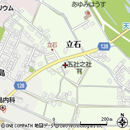 富山県魚津市立石110周辺の地図