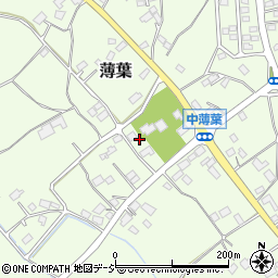 栃木県大田原市薄葉1372-6周辺の地図